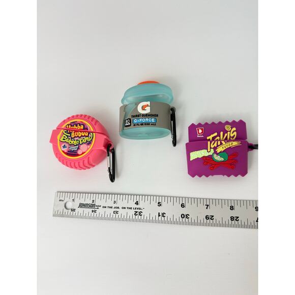 Set of 3 AirPod Cases: Takis Fuego, Gatorade G-Force, Hubba Bubba – Fun Style - Picture 3 of 7
